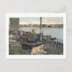 Alexander Hamilton Monument, Weehawken, NJ  Briefkaart