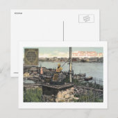 Alexander Hamilton Monument, Weehawken, NJ Vintage Briefkaart (Voorkant / Achterkant)