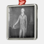 Alexander Hamilton, na het schilderij van 1792 Metalen Ornament (Links)