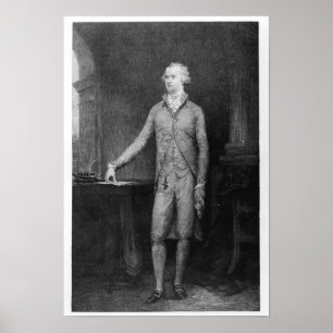 Alexander Hamilton, na het schilderij van 1792 Poster