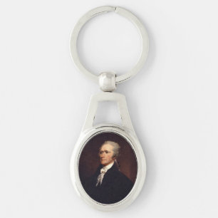 Alexander Hamilton Oprichter & Federalist Papers Sleutelhanger
