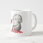 Alexander Hamilton Portrait Grote Koffiekop (Voorkant rechts)