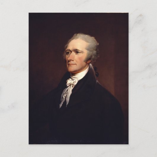 Alexander Hamilton Portrait van John Trumbull (180 Briefkaart (Voorkant)