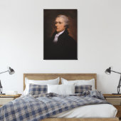 Alexander Hamilton portret van John Trumbull Canvas Afdruk (Insitu (Slaapkamer))