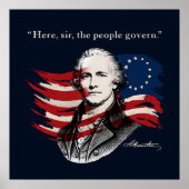 Alexander Hamilton Poster (Voorkant)