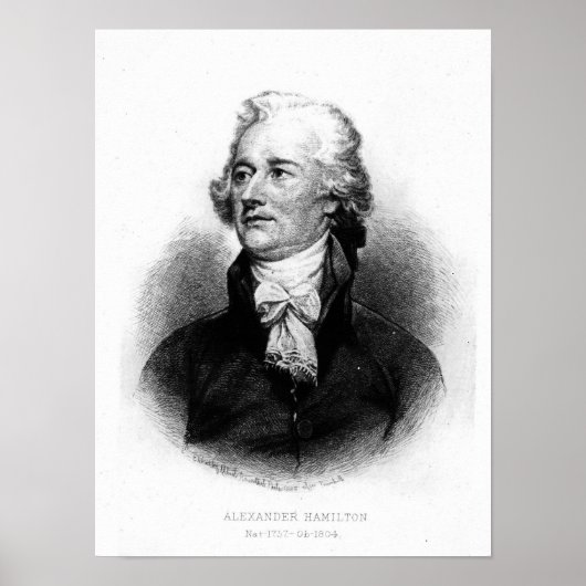 Alexander Hamilton Poster (Voorkant)