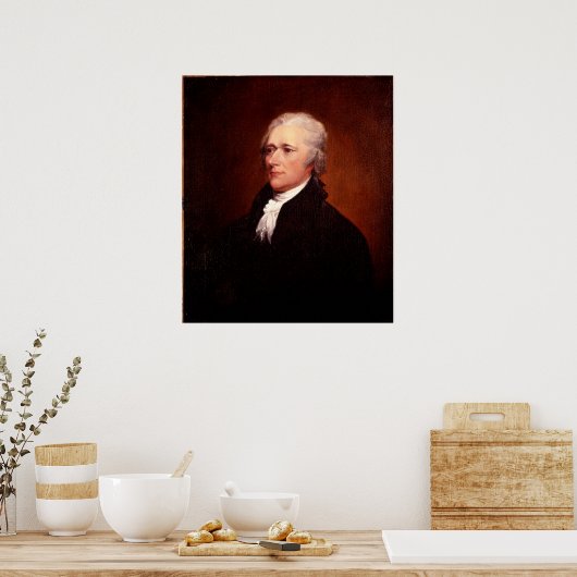 Alexander Hamilton Poster (Keuken)