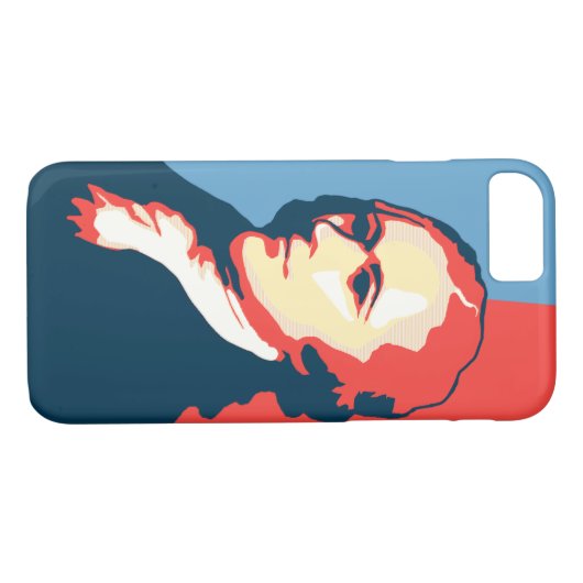 Alexander Hamilton Poster Style Portret Case-Mate iPhone Case (Achterkant (Horizontaal))
