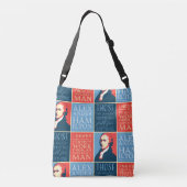 Alexander Hamilton Quotations Crossbody Tas (Achterkant)