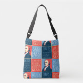 Alexander Hamilton Quotations Crossbody Tas (Voorkant)