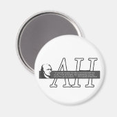 Alexander Hamilton Quote Magnet (Voorkant / Achterkant)