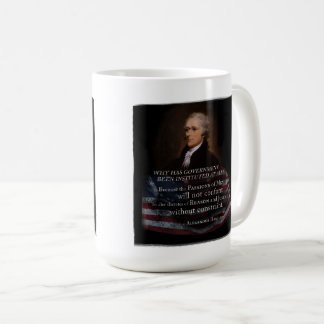 Alexander Hamilton Quote T-Shirt Koffiemok