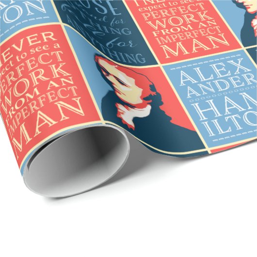 Alexander Hamilton Quotes Cadeaupapier (Rol Hoek)