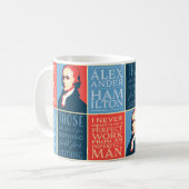 Alexander Hamilton Quotes Koffiemok (Voorkant links)