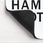 Alexander Hamilton Schoot Eerst - Witte T-Shirt, E Muismat (Hoek)