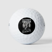 Alexander Hamilton schreef 51 essays in 6 maanden Golfballen (Voorkant)