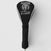 Alexander Hamilton schreef 51 essays in 6 maanden Golfheadcover (Voorkant)