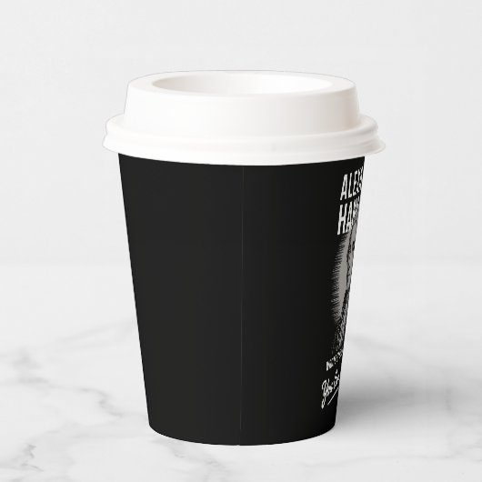 Alexander Hamilton schreef 51 essays in 6 maanden Papieren Bekers (Rechts)