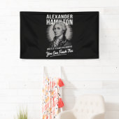 Alexander Hamilton schreef 51 essays in 6 maanden Spandoek (Insitu)