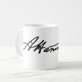 Alexander Hamilton Signature Mok (Voorkant links)