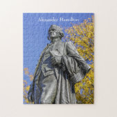 Alexander Hamilton Statue Legpuzzel (Verticaal)