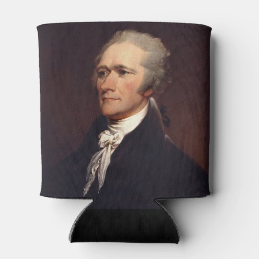 Alexander Hamilton: stichter van de VS, historisch Blikjeskoeler (Achterkant)
