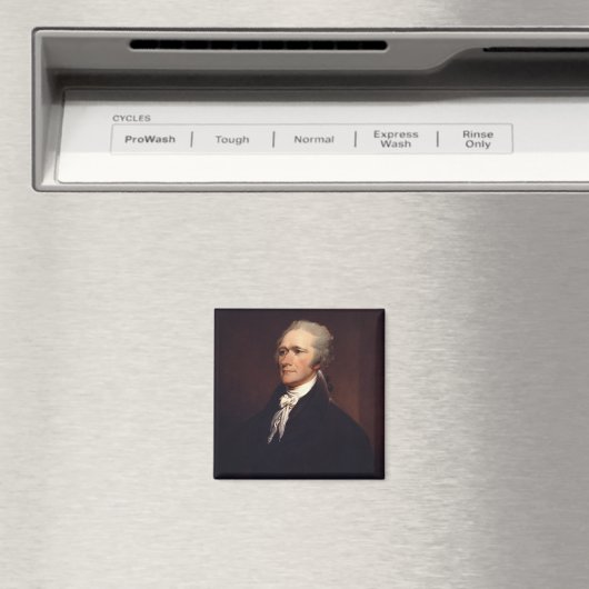 Alexander Hamilton: stichter van de VS, historisch Magneet (Insitu (Vaatwasser))