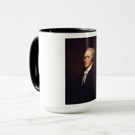 Alexander Hamilton: stichter van de VS, historisch Mok (Voorkant links)