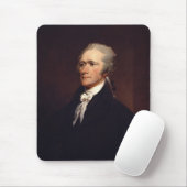 Alexander Hamilton: stichter van de VS, historisch Muismat (Met muis)