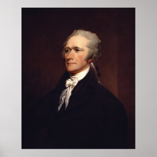 Alexander Hamilton: stichter van de VS, historisch Poster
