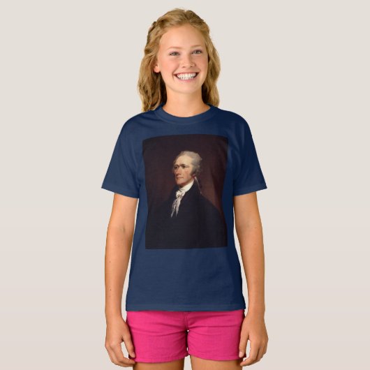Alexander Hamilton: stichter van de VS, historisch T-shirt (Voorkant volledig)