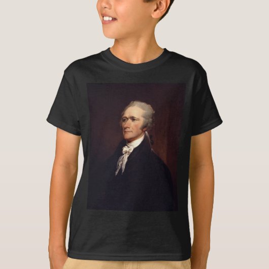 Alexander Hamilton: stichter van de VS, historisch T-shirt (Voorkant)