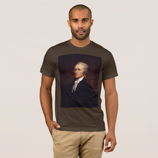 Alexander Hamilton: stichter van de VS, historisch T-shirt (Voorkant volledig)