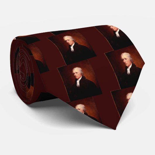 Alexander Hamilton Stropdas (Opgerold)