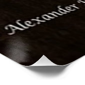 Alexander Hamilton & "Tegenstander Leider" Quote P Poster (Hoek)