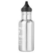 Alexander Hamilton Unique & Funny Burr Shot First Waterfles (Rechts)