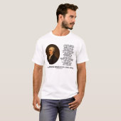 Alexander Hamilton verwacht nooit een perfecte wer T-shirt (Voorkant volledig)