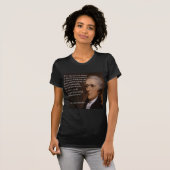 Alexander Hamilton "Vijandelijke Leider" Cadeau T-shirt (Voorkant volledig)