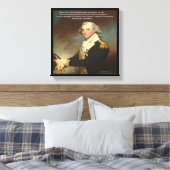Alexander Hamilton & "Waarom Overheid" Quote Print (Insitu (Slaapkamer))