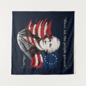 Alexander Hamilton Wandkleed (Voorkant (horizontaal))