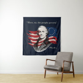 Alexander Hamilton Wandkleed