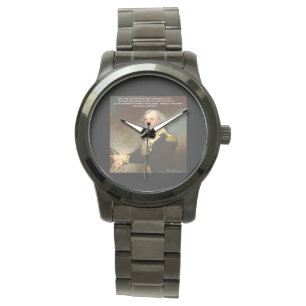 Alexander Hamilton "Why Government" WristWatch Horloge