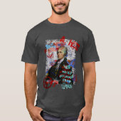 Alexander Hamilton Zij die voor niets staan Kunst T-shirt (Voorkant)