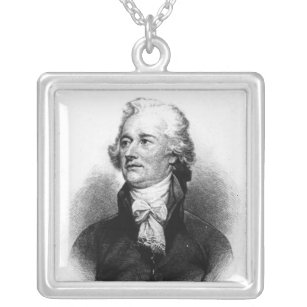 Alexander Hamilton Zilver Vergulden Ketting