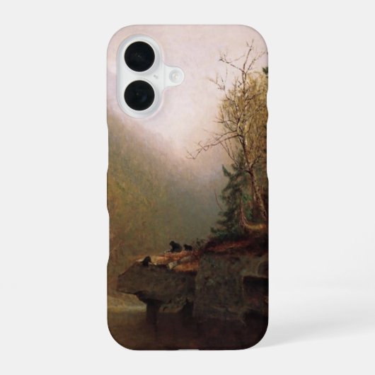 Alexander Helwig Wyant - Drie Beren iPhone 16 Hoesje (Achterkant)