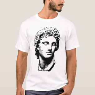 Alexander het Grote standbeeld T-shirt