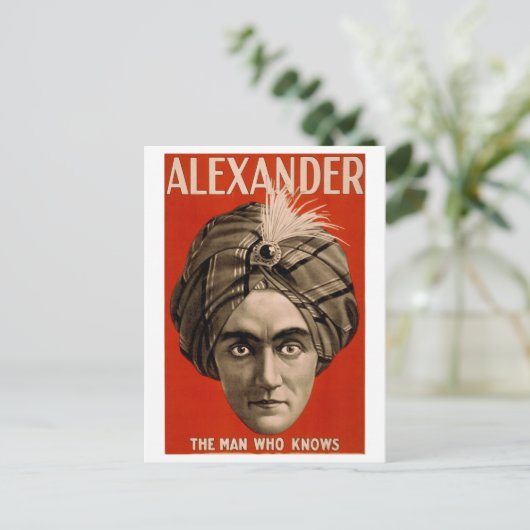 "Alexander : Het Man dat de kaart kent (Staand voorkant)