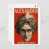 "Alexander : Het Man dat de kaart kent (Voorkant / Achterkant)