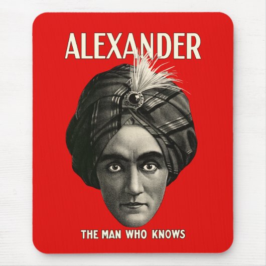Alexander - Het Man dat het kent Muismat (Voorkant)