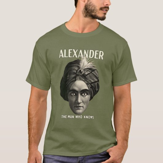 Alexander - Het Man dat het kent T-shirt (Voorkant)